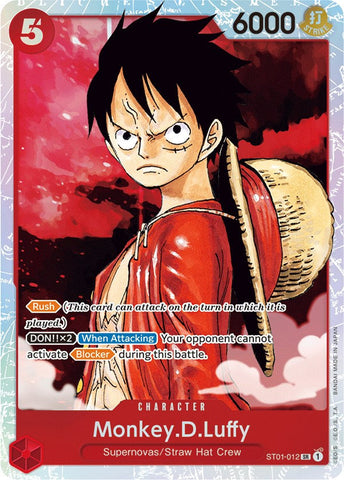 Monkey.D.Luffy (012) - ST01-012 - (Starter Deck 1: Straw Hat Crew)