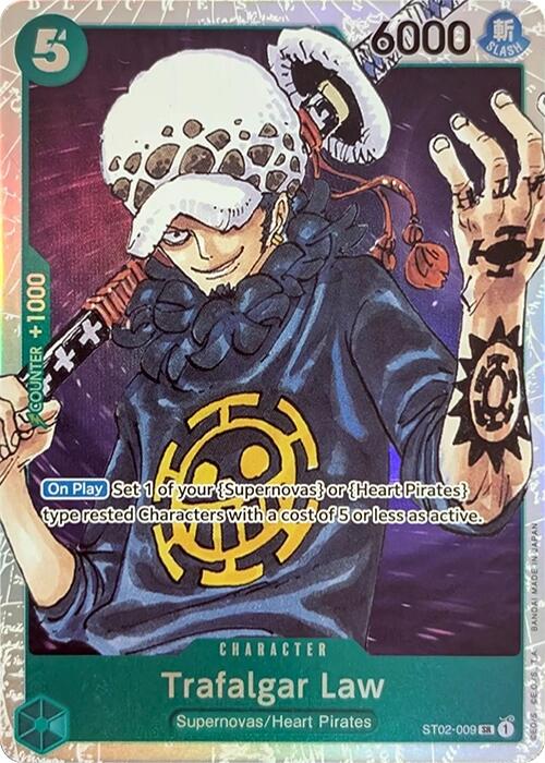 Trafalgar Law - ST02-009 - (Starter Deck 2: Worst Generation)