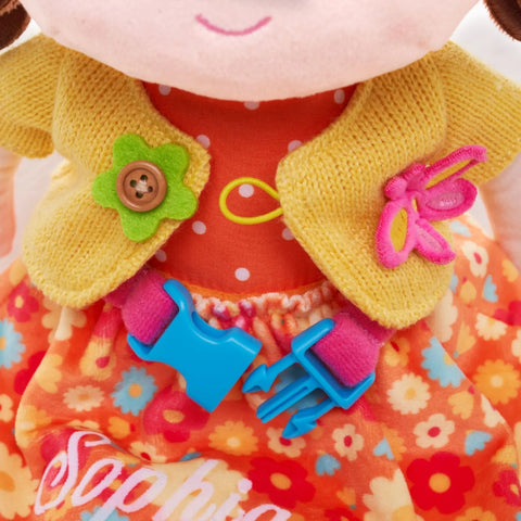 Personalized Flora Girl - Montessori Girl