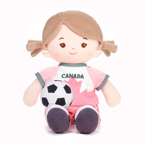 Personalized Soccer Girl - CAN