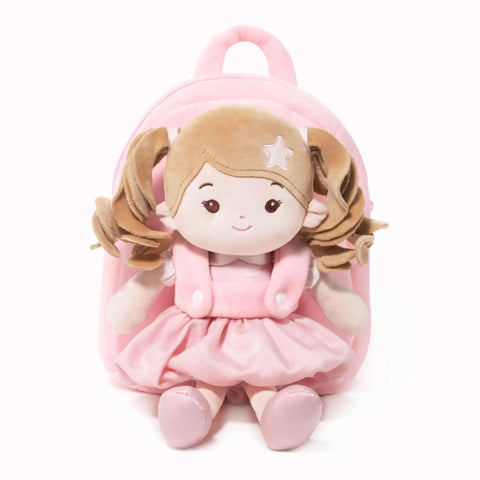 Personalized Princess Starlet Doll Backpack - Pink