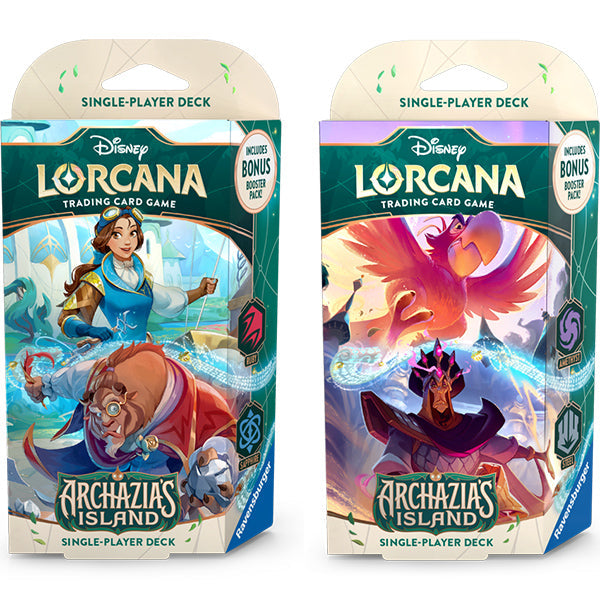 Disney Lorcana TCG: Archazia's Island - Starter Deck (Set of 2)