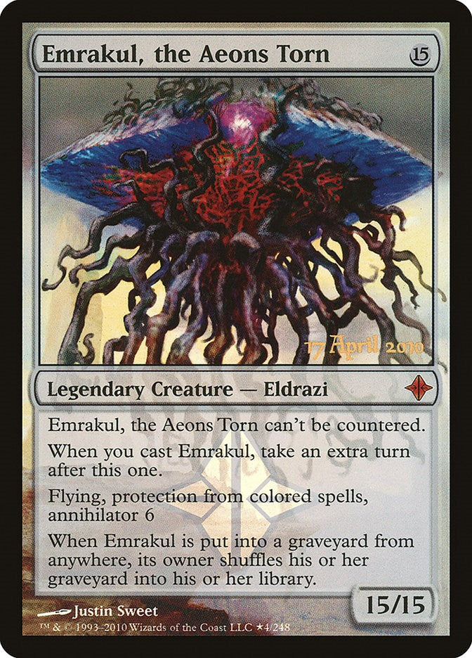 Emrakul, the Aeons Torn - 4 - (Prerelease Cards)