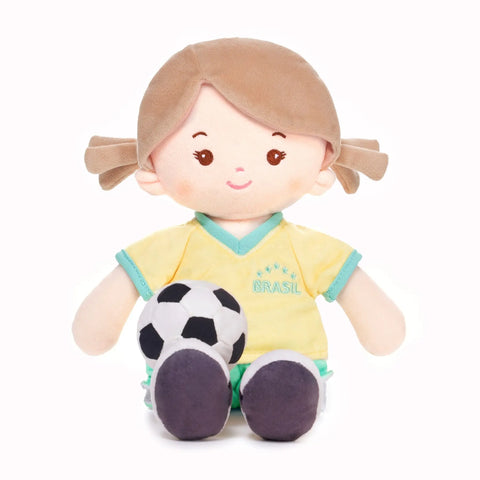 Personalized Soccer Girl - BRA