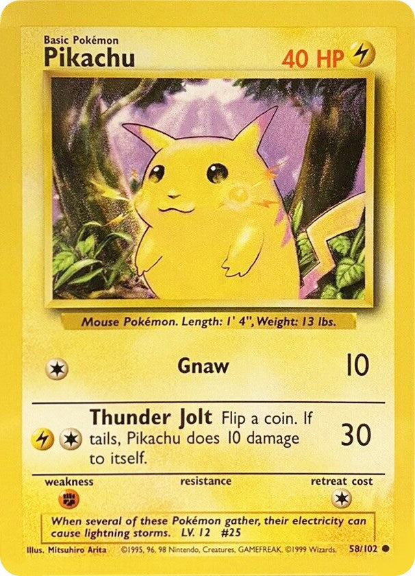 Pikachu - 058/102