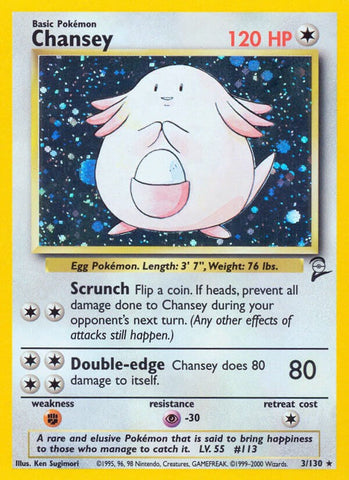 Chansey - 003/130 - (Base Set 2)