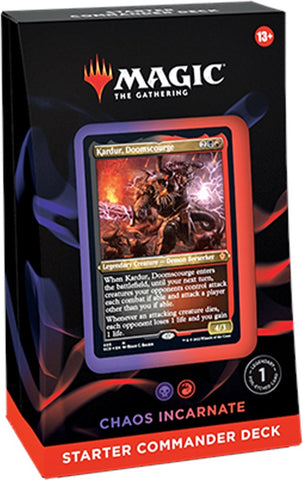 Magic: The Gathering - Starter Commander Decks - Starter Commander Deck - Chaos Incarnate