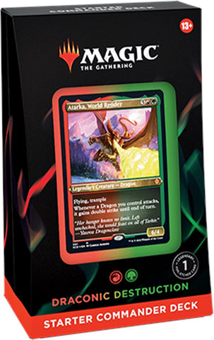 Magic: The Gathering - Starter Commander Deck - Draconic Destruction
