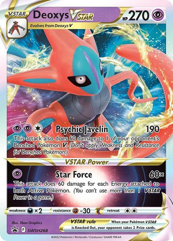 Deoxys VSTAR - SWSH268 - SWSH268 - (SWSH: Sword & Shield Promo Cards)