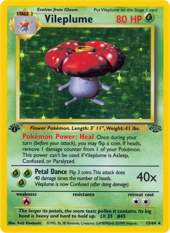 Vileplume (15) - 15/64 - (Jungle)