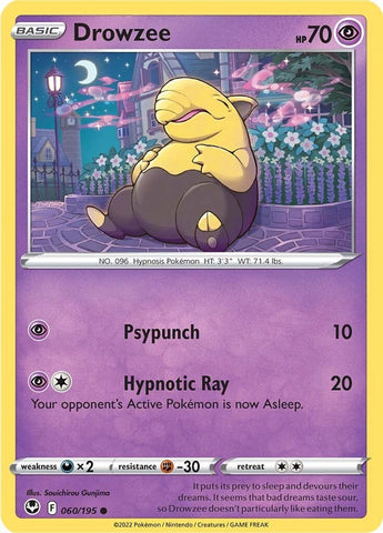 Drowzee - 060/195 - (SWSH12: Silver Tempest)