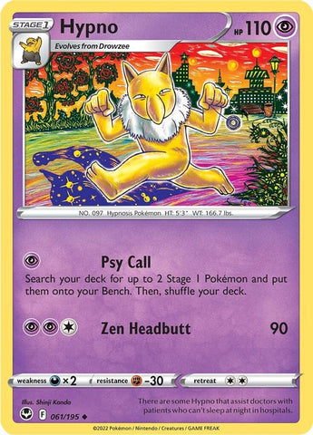 Hypno - 061/195 - (SWSH12: Silver Tempest)