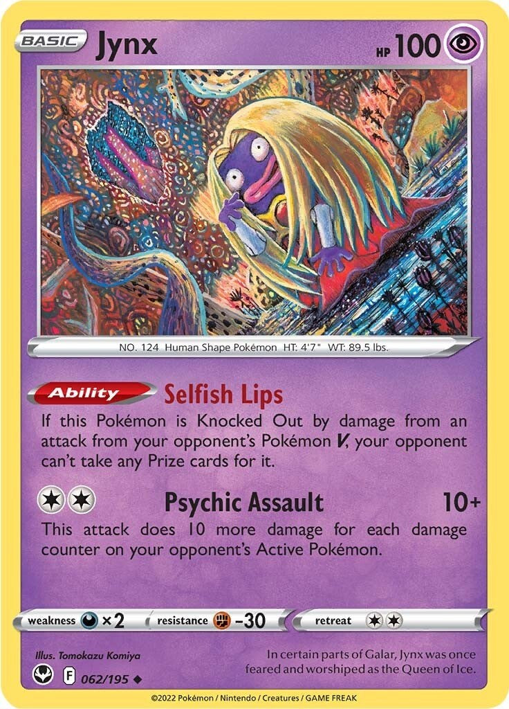 Jynx - 062/195 - (SWSH12: Silver Tempest)