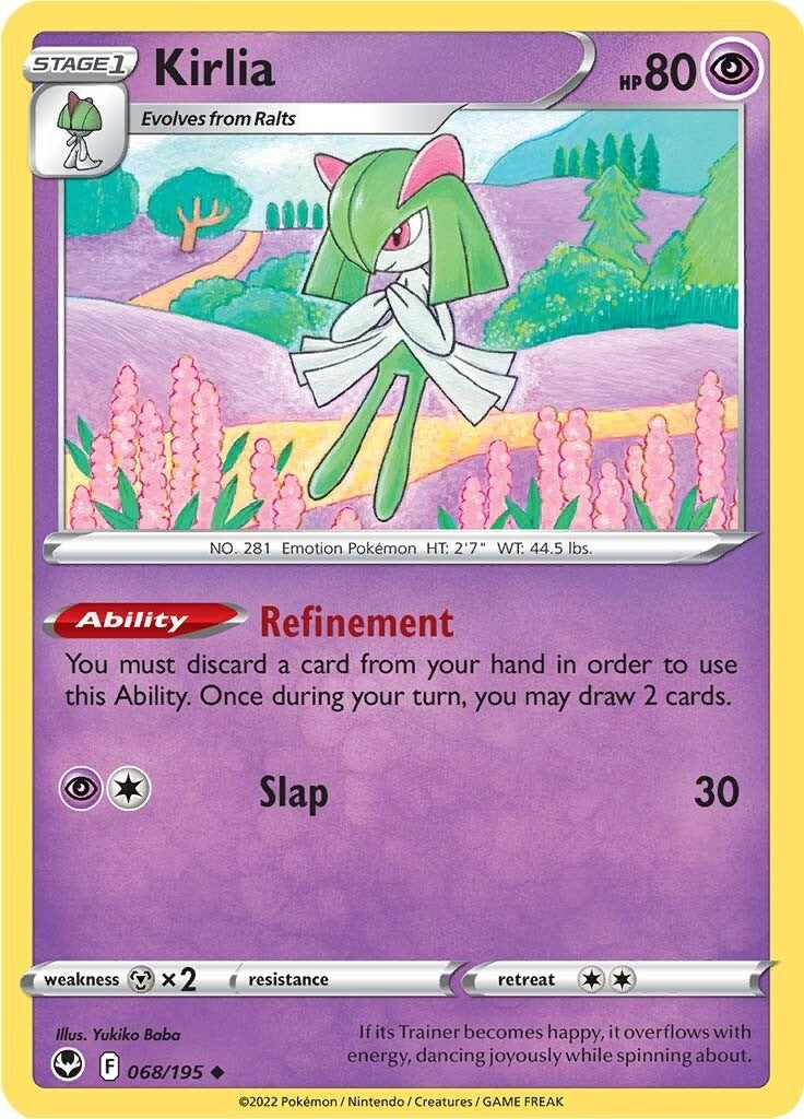 Kirlia - 068/195 - (SWSH12: Silver Tempest)