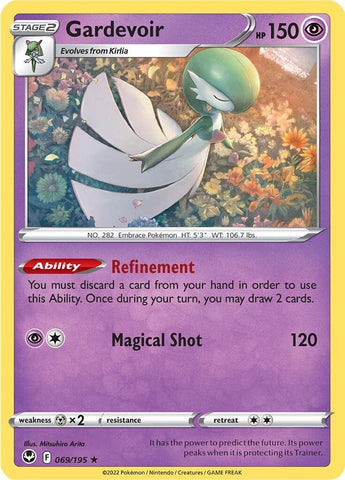 Gardevoir - 069/195 - (SWSH12: Silver Tempest)