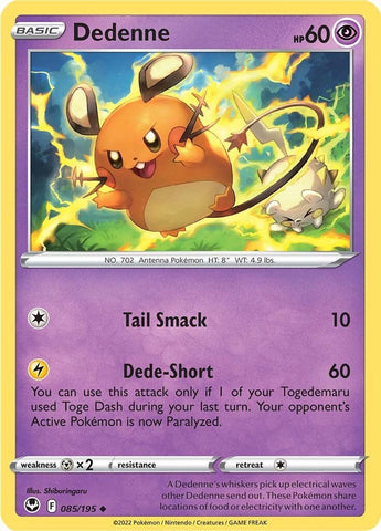 Dedenne - 085/195 - (SWSH12: Silver Tempest)