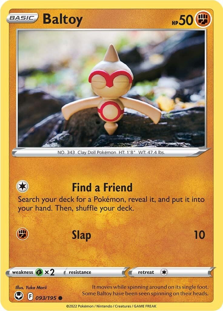 Baltoy - 093/195 - (SWSH12: Silver Tempest)
