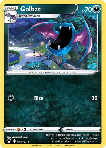 Golbat - 104/195 - (SWSH12: Silver Tempest)