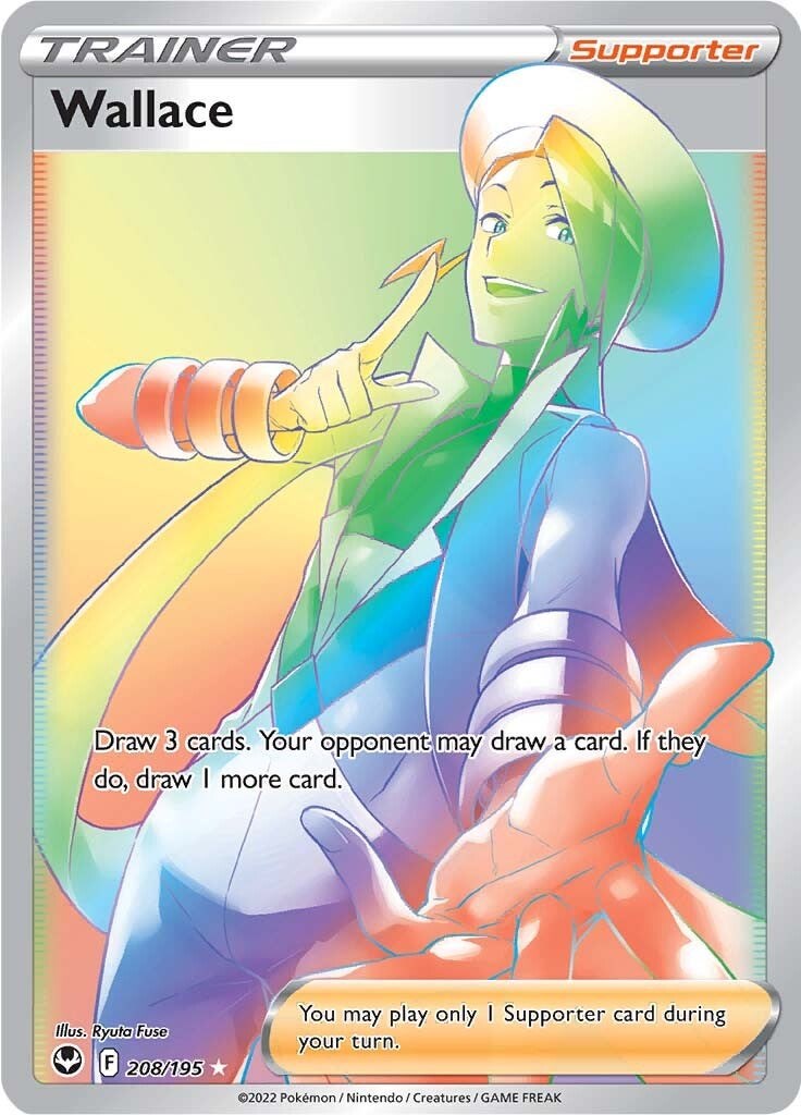 Wallace (Secret) - 208/195 - (SWSH12: Silver Tempest)