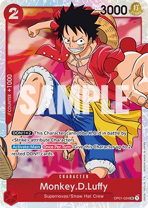 Monkey.D.Luffy (024) - OP01-024 - (Romance Dawn)