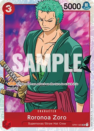 Roronoa Zoro (025) - OP01-025