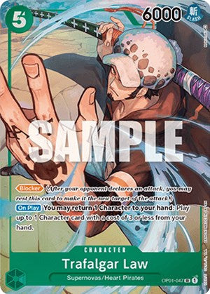 Trafalgar Law (047) (Parallel) [OP01 - OP01-047]