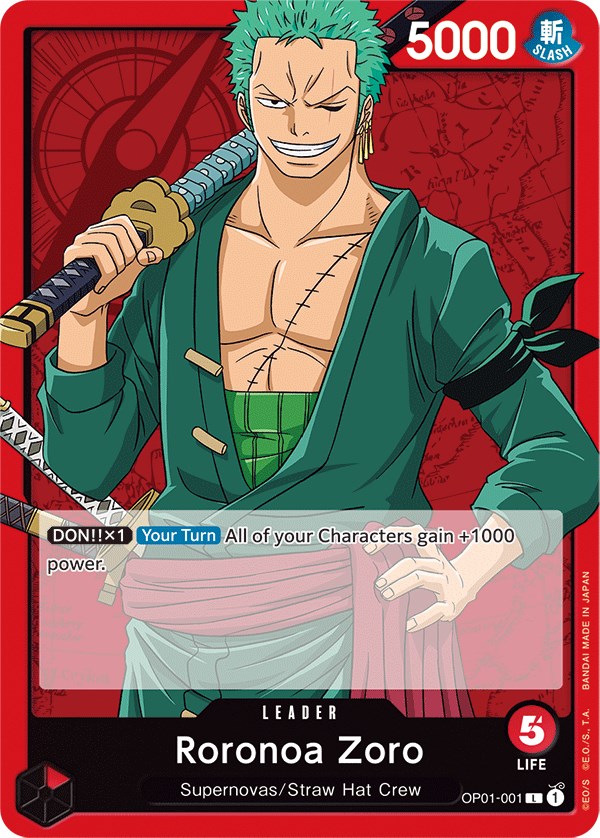 Roronoa Zoro (001) - OP01-001
