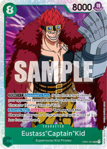 Eustass"Captain"Kid - OP01-051