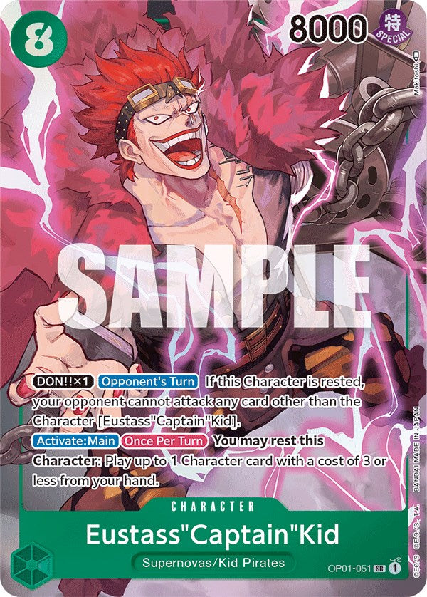 Eustass"Captain"Kid (Parallel) - OP01-051