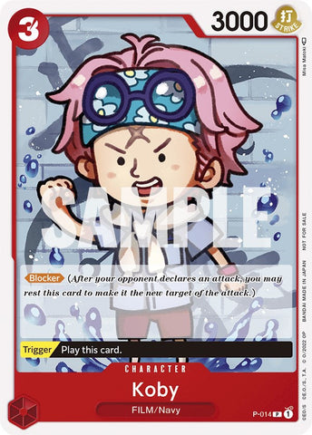Koby (One Piece Film Red) - P-014 - (One Piece Promotion Cards)