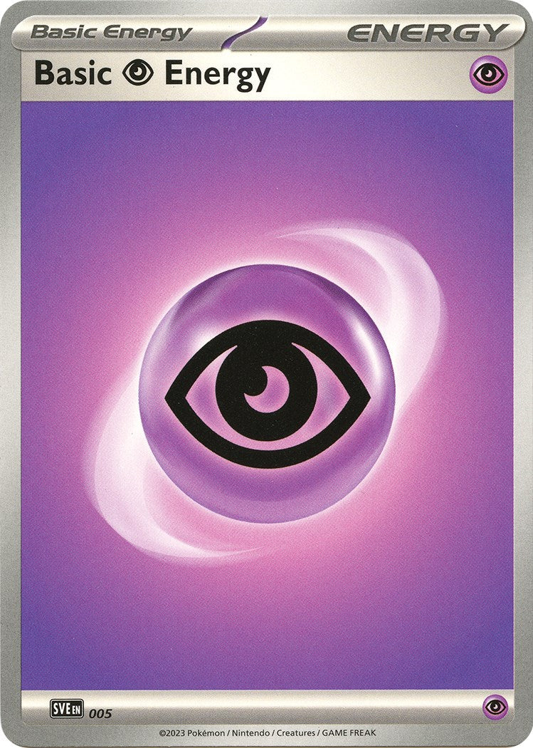 Basic Psychic Energy - 005 - 005 - (SVE: Scarlet & Violet Energies)
