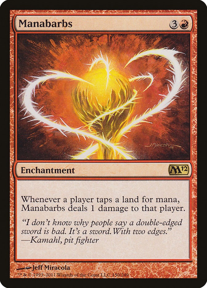 Manabarbs - 150 - (Magic 2012 (M12))