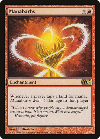 Manabarbs - 150 - (Magic 2012 (M12))