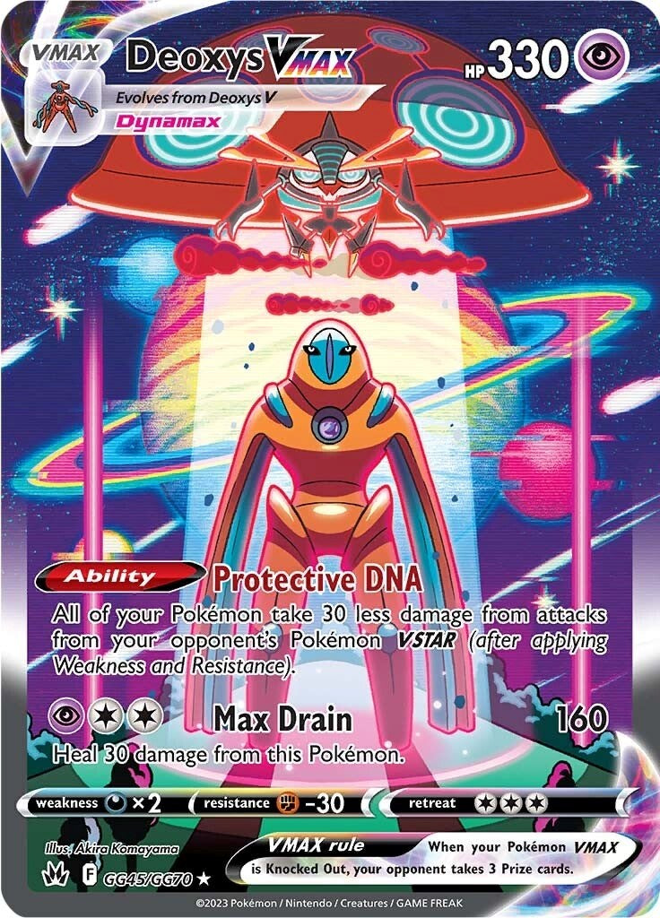 Deoxys VMAX - GG45/GG70 - (SWSH: Crown Zenith: Galarian Gallery)