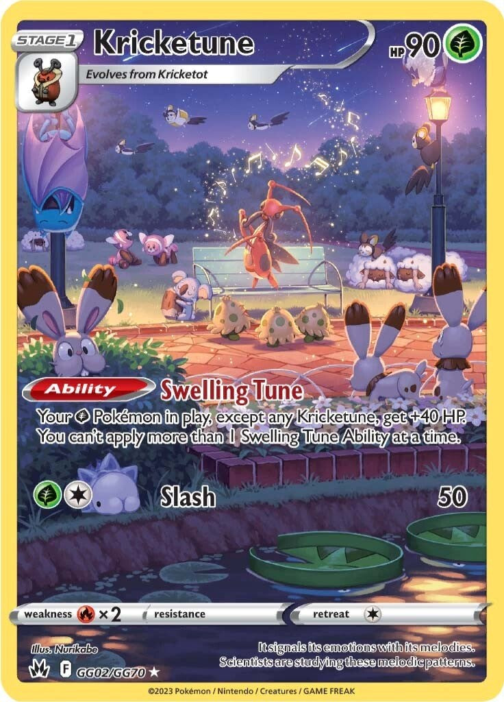 Kricketune - GG02/GG70 - (SWSH: Crown Zenith: Galarian Gallery)