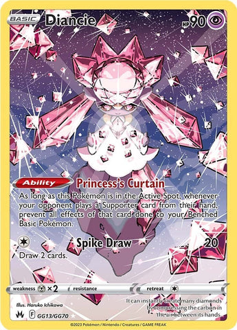 Diancie - GG13/GG70 - (SWSH: Crown Zenith: Galarian Gallery)