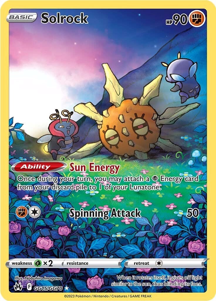 Solrock - GG15/GG70 - (SWSH: Crown Zenith: Galarian Gallery)
