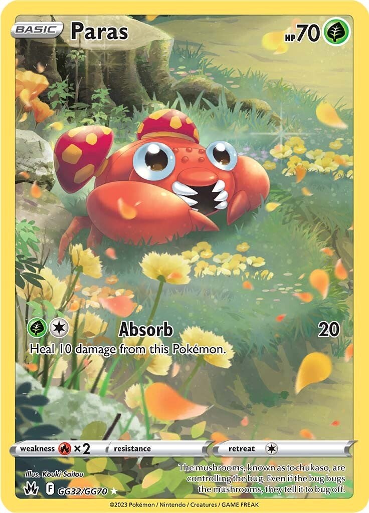 Paras - GG32/GG70 - (SWSH: Crown Zenith: Galarian Gallery)