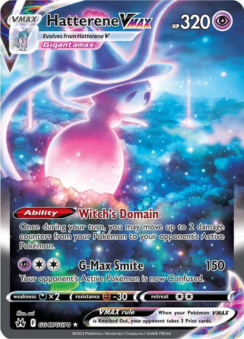 Hatterene VMAX - GG47/GG70 - (SWSH: Crown Zenith: Galarian Gallery)