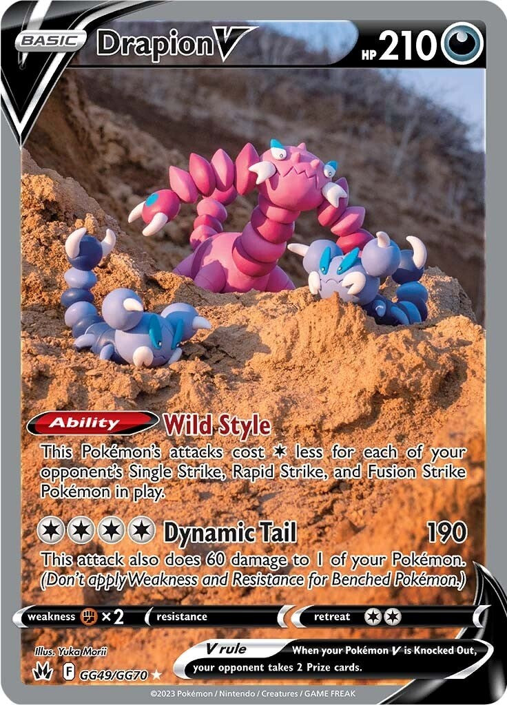 Drapion V - GG49/GG70 - (SWSH: Crown Zenith: Galarian Gallery)