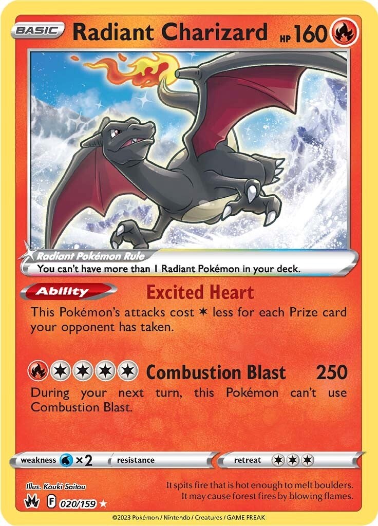 Radiant Charizard - 020/159