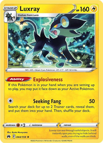 Luxray (44) - 044/159 - (Crown Zenith)