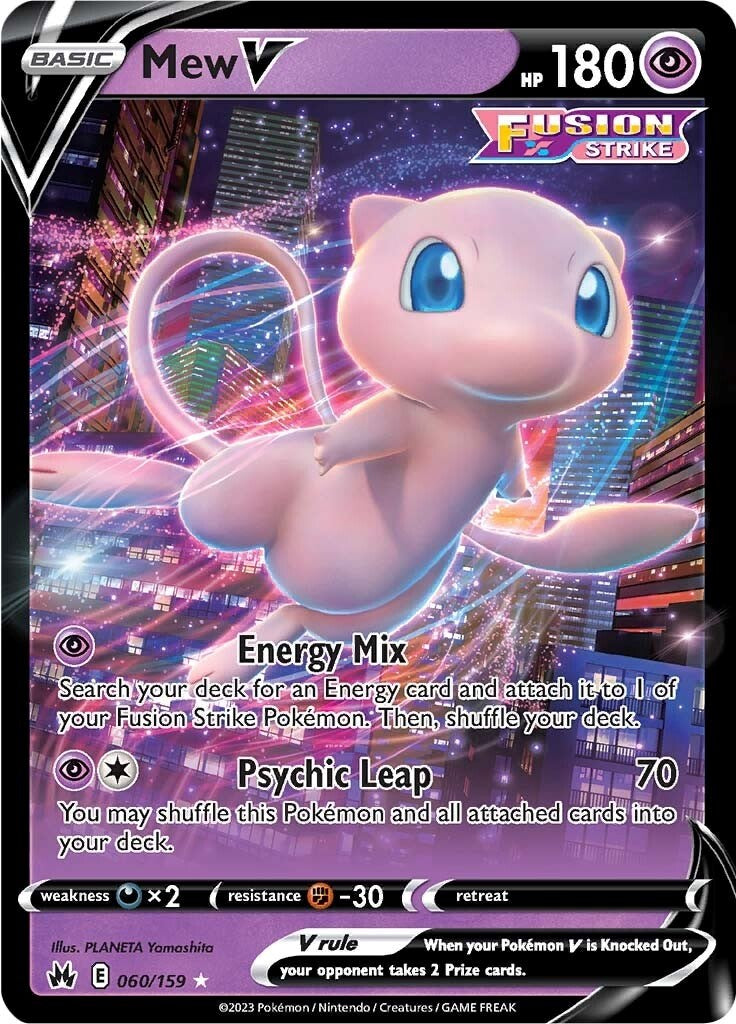 Mew V - 060/159 - (SWSH: Crown Zenith)