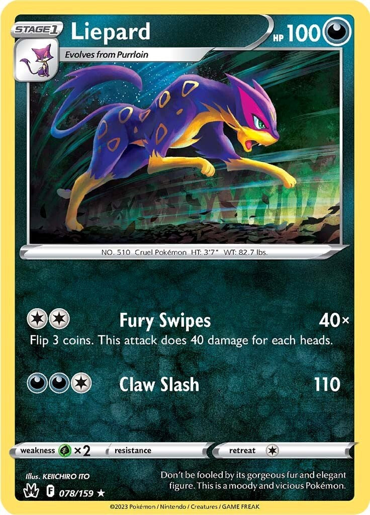 Liepard - 078/159 - (Crown Zenith)