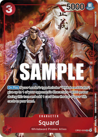 Squard (Box Topper) - OP02-009 - (Paramount War)