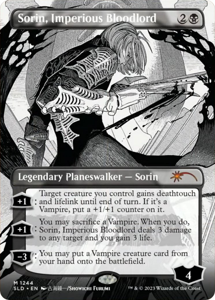 Sorin, Imperious Bloodlord (Borderless)