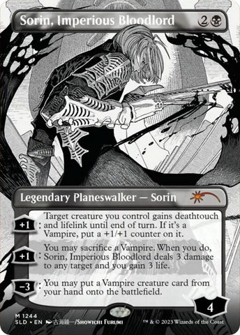 Sorin, Imperious Bloodlord (Borderless)