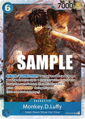 Monkey.D.Luffy (062) - OP02-062