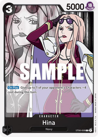 Hina - ST06-008 - (Starter Deck 6: Absolute Justice)