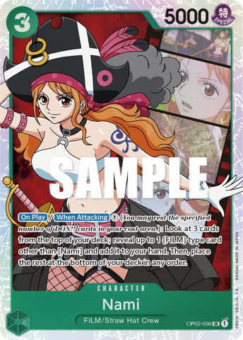 Nami - OP02-036 - (Paramount War)